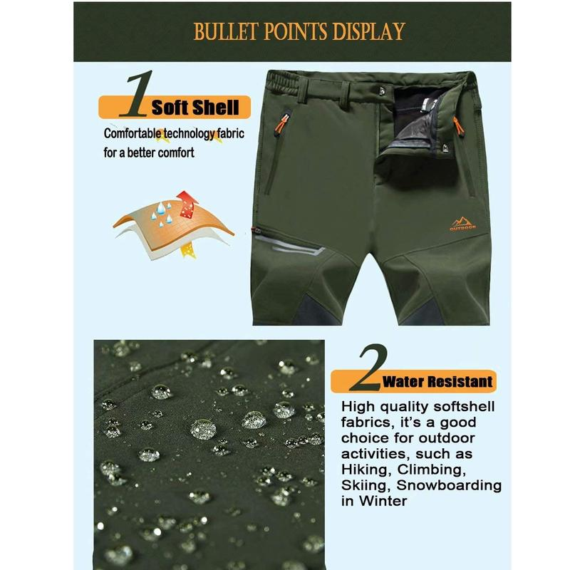 FrostForge Winter Fleece Lined Work Pants
