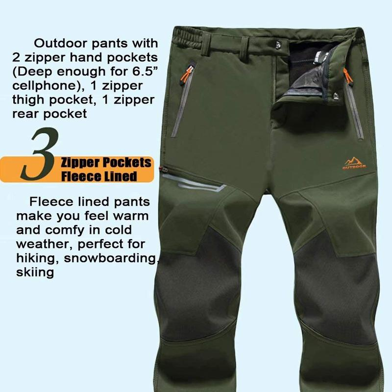 FrostForge Winter Fleece Lined Work Pants