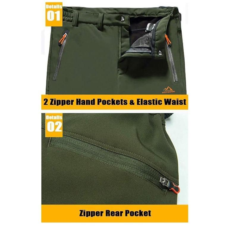 FrostForge Winter Fleece Lined Work Pants